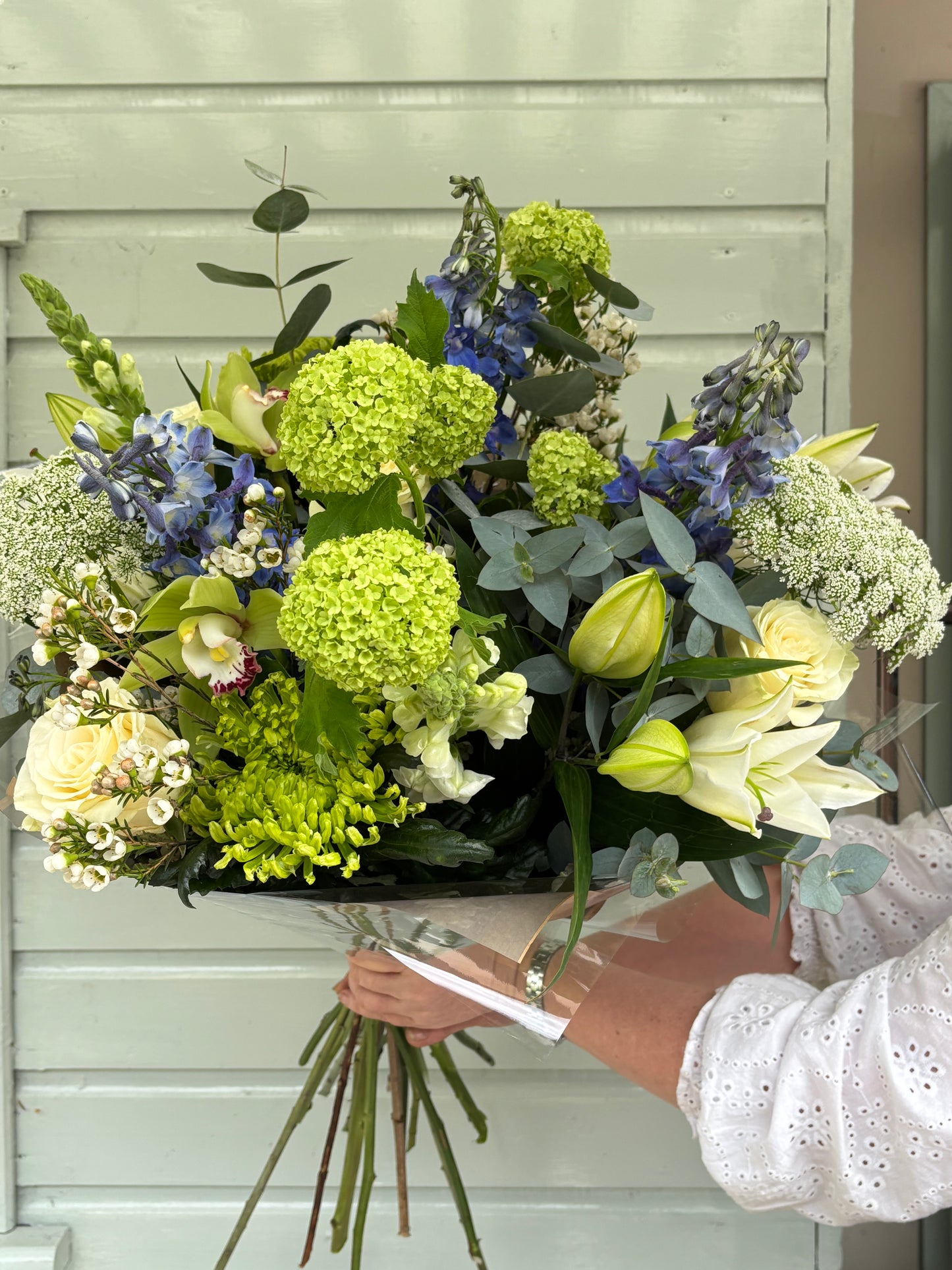 The Seasonal Splendor hand tied flower wrap